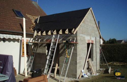 Petite extension traditionnelle sur Chailles (41)