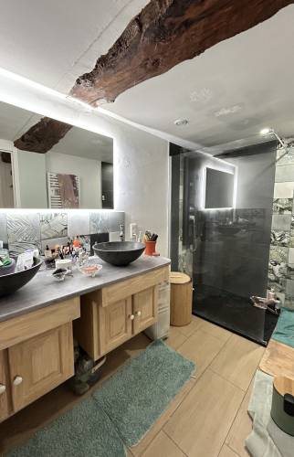 salle de bain avant travaux salle d’eau à rénover Châteaugiron