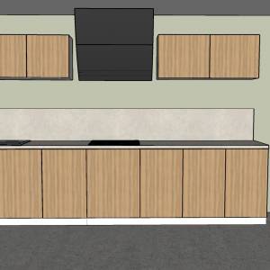 Conception 3D d'une cuisine 