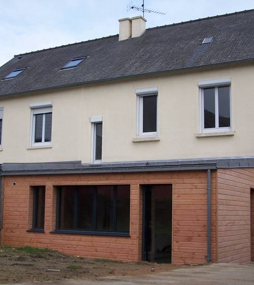 Extension Bois douglas sur Lamballe