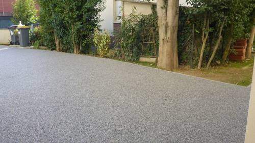 Aménagement d'une allée de garage en béton décoratif - Roubaix 59100