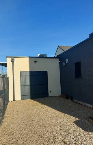 Garage avant installation du carport