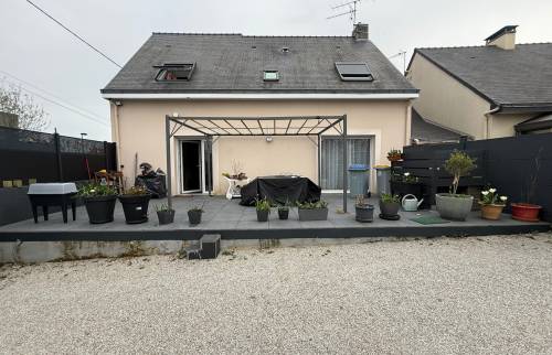 Arrière maison travaux à Sautron