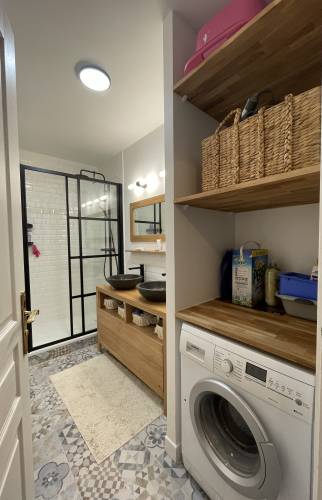 Rénovation de salle de bain pour un look industriel à Igny (91)