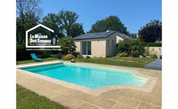Création d’un Pool House à Muzillac La Maison des Travaux Vannes Sarzeau Pénestin