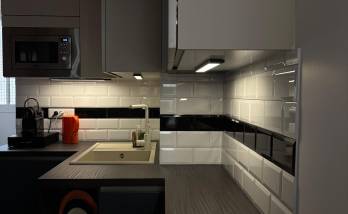 Rénovation et modernisation de la cuisine à La maison des travaux paris 17 