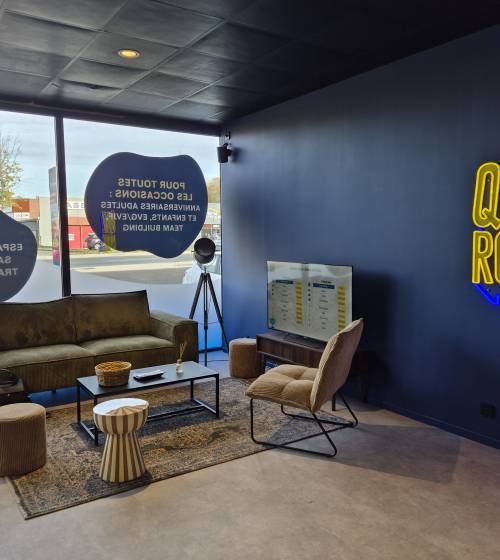 Espace accueil Quiz Room
