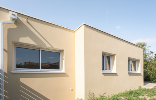 Création d'une extension de 30 m² à Vertou pour une cuisine ouverte - extérieur