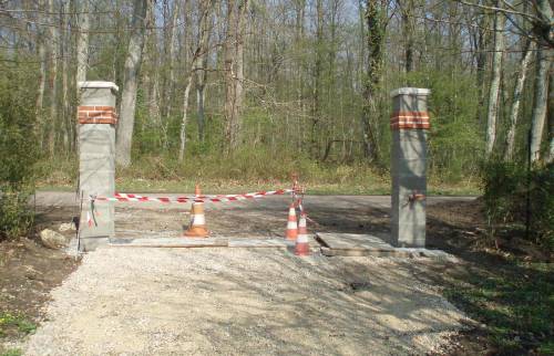 Travaux de maçonnerie piles et seuil