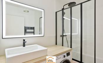 rénovation de salle de bain style industrielle