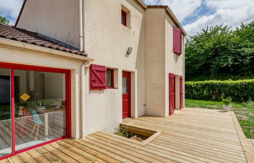 Création d'une terrasse à Vertou