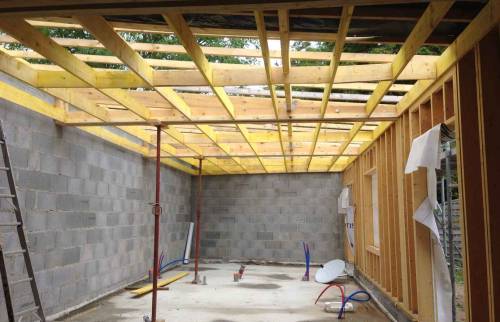 EXTENSION EN OSSATURE BOIS