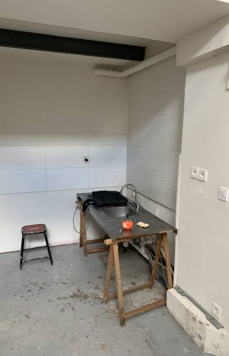 Cuisine avant rénovation La Maison Des Travaux Bruz