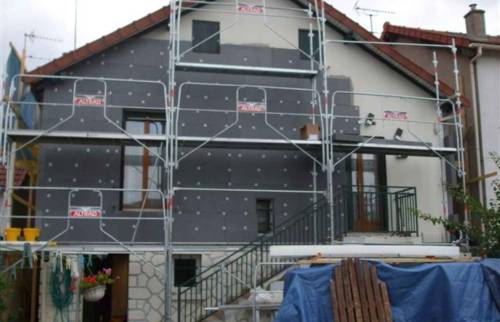 isolation des murs par l'extérieur