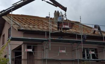 Rénovation énergétique de maison avec travaux d'isolation de toiture par sarking - Lagnieu 01150