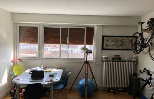 salon avant les travaux