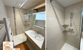  travaux salle de bains Sallanches, rénovation intérieure montagne, salle de bains fonctionnelle, courtier en travaux Haute-Savoie, rénovation maison Sallanches