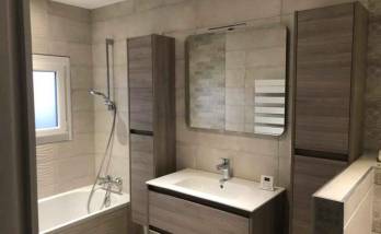 Après : meuble simple vasque