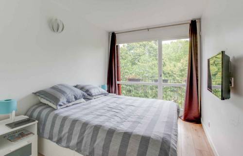 Rénovation d’un appartement complet à Sceaux 92 le séjour la chambre