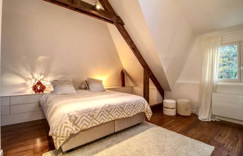 Décoration d'une chambre parentale sous comble
