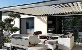 Installation d'une pergola bioclimatique à Le Perreux