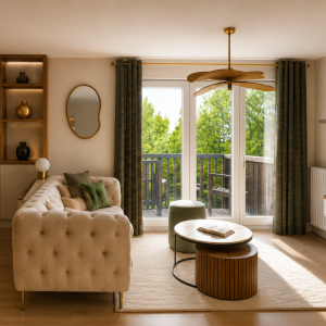 Optimisation d’un appartement neuf de 65 m² à La Roquette-sur-Siagne - Laetitia Bongoat - La Maison Des Architectes