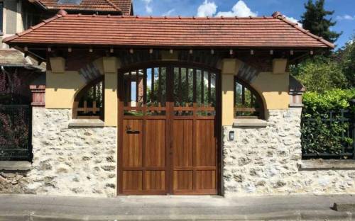 Porche après rénovation (Boussy-Saint-Antoine 91800)