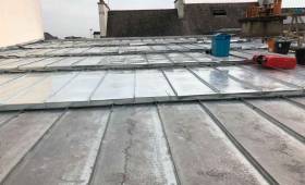Réfection totale d'une toiture zinc - Lorient (56100)