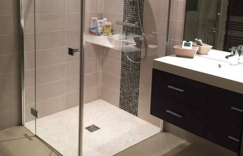 Une douche italienne