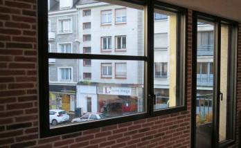 Fenêtre alu laqué noir - Lorient (56100)