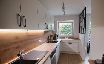 Rénovation de cuisine en longueur à Antony (92)