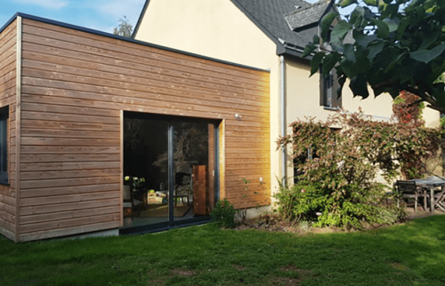 Création d’une extension en ossature bois
