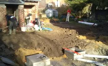 terrassement cuve pluie