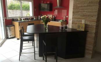 Ilot Central avec plan en Granit - Nantes