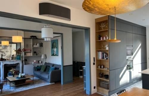 Climatisation réversible dans le séjour