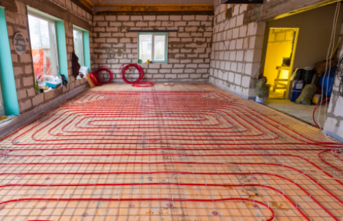 Chauffage au sol maison Beaune