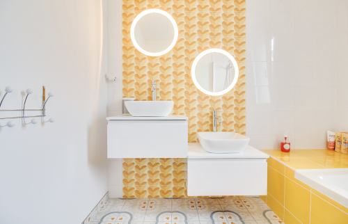 Construction d'une maison en bois à Vertou - salle de bain 1