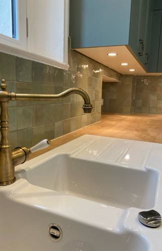 Robinet rétro laiton