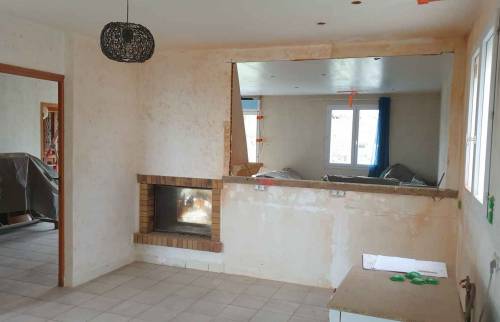 Ouverture sur le salon