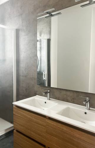 Salle de bain rénovée 