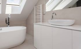 Création de salle de bain sous combles