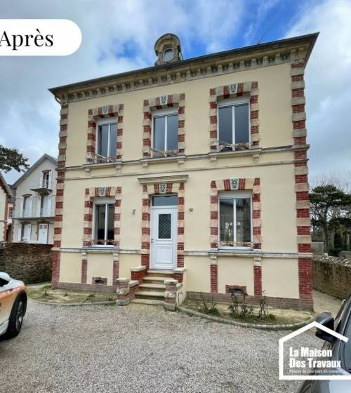 Rénovation extérieure sur Cherbourg 