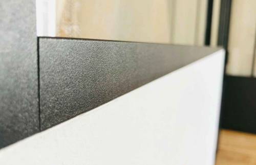 Verrière d'atelier Intra-muros à Saint-Malo avec porte 2 ouvrants