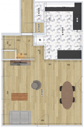 visuel présenté au client