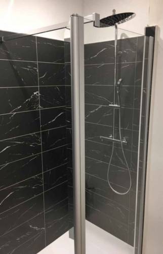 Douche à l'italienne après travaux de rénovation - Nantes 44