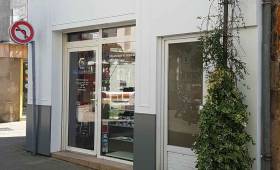 Après : devanture de magasin neuve