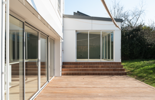 Création d'une terrasse à Vertou