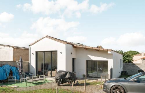 Transformation d’un double garage en habitation- La Haie Fouassière (44690)- extérieur