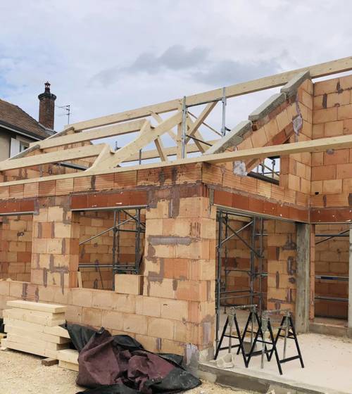 Extension de maison à Dracy-le-Fort