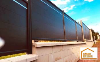 Réalisation d'une clôture en Aluminium - 50870 Tirepied-sur-Sée